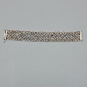 Chateau D'Argent Canada Sterling Silver Mesh Chain Maille Bracelet